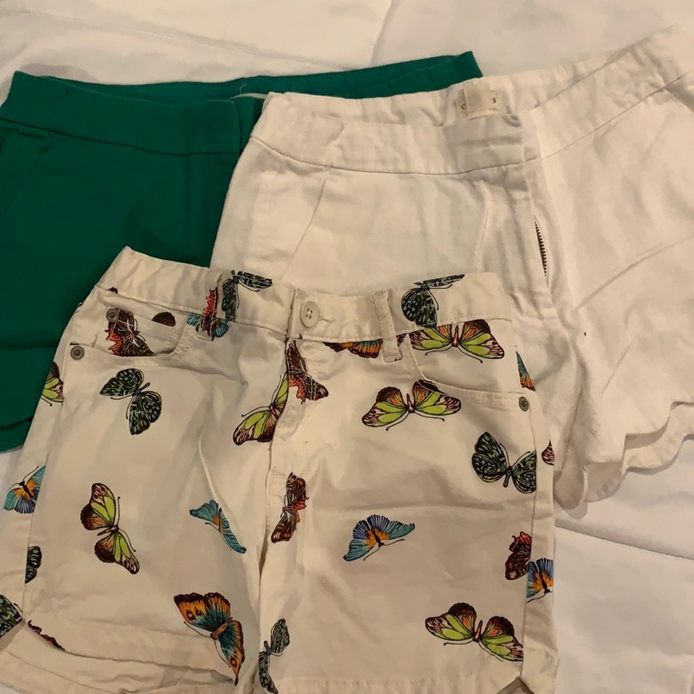 3 girl shorts